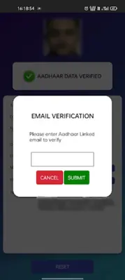 Aadhaar QR Scanner android App screenshot 1